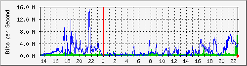 localhost_ffffichtflvpn Traffic Graph