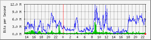 localhost_ffffichtostvpn Traffic Graph